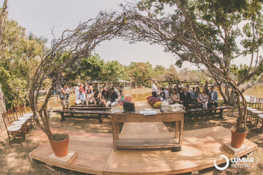 arco de flores para altar