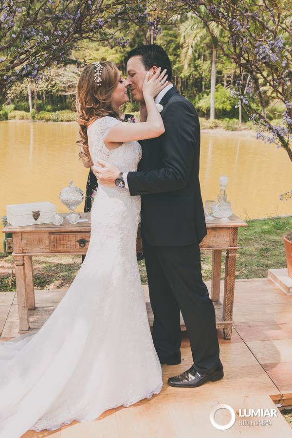 fotografia de casamento no campo