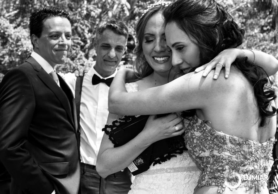 casamento emocionante no campo