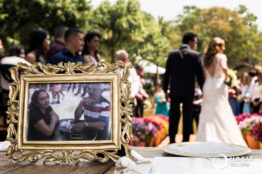 casamento com muito amor e saudade