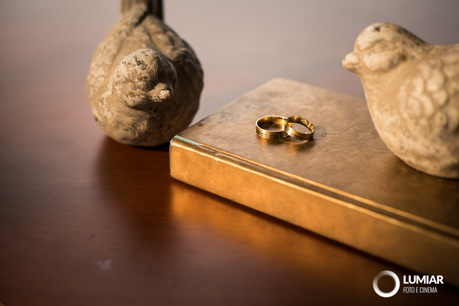 alianças dos noivos
