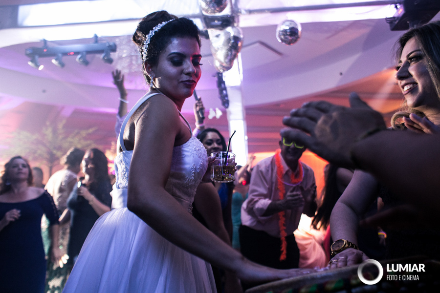 tambores na festa de casamento