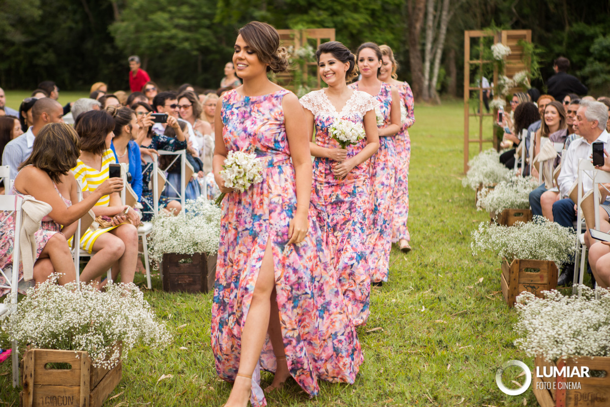 entrada das madrinhas