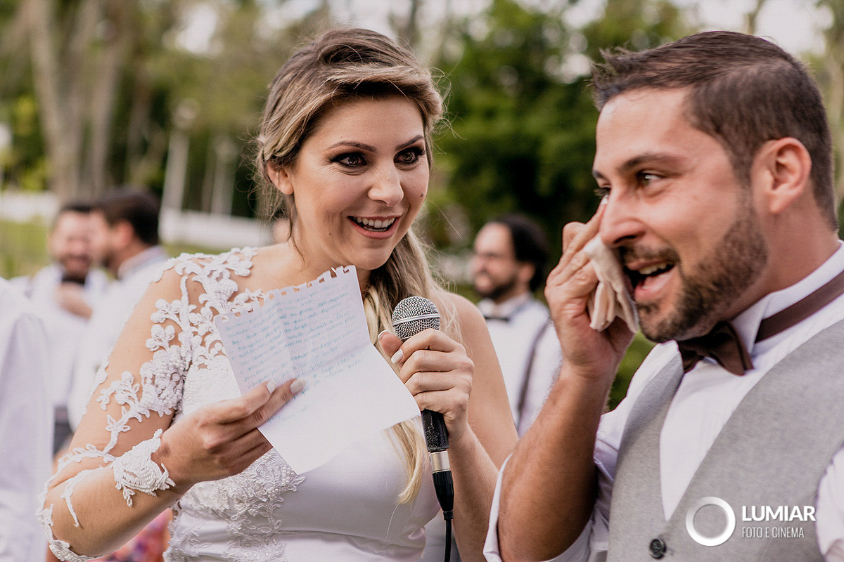 votos emocionantes de casamento