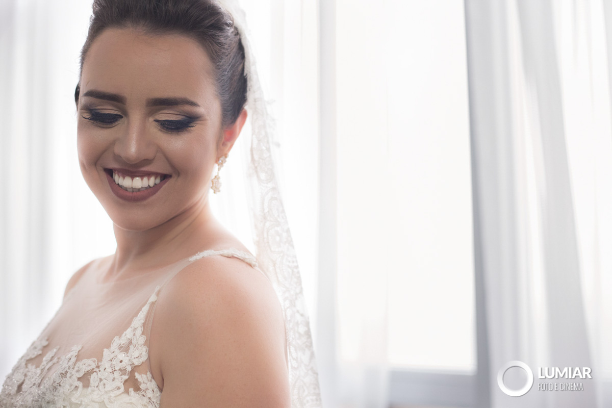 noiva pronta para o casamento