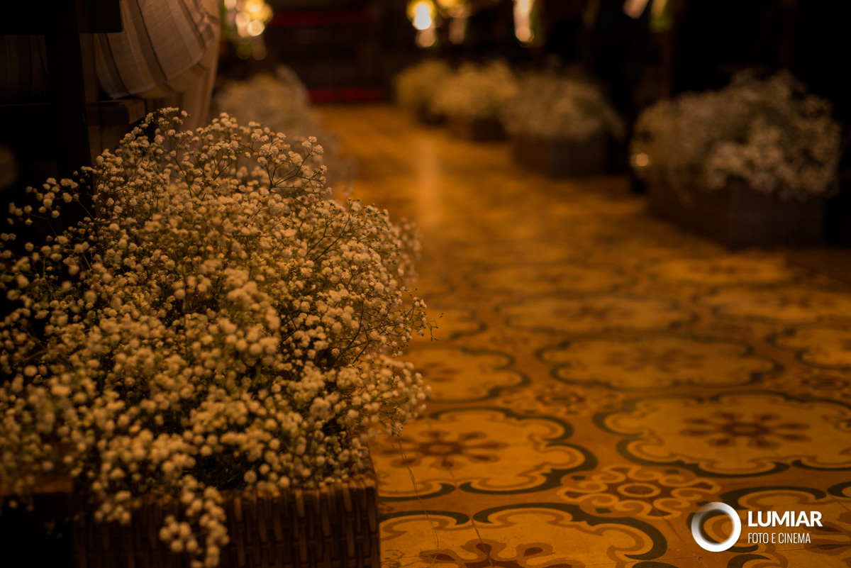 decoração da igreja