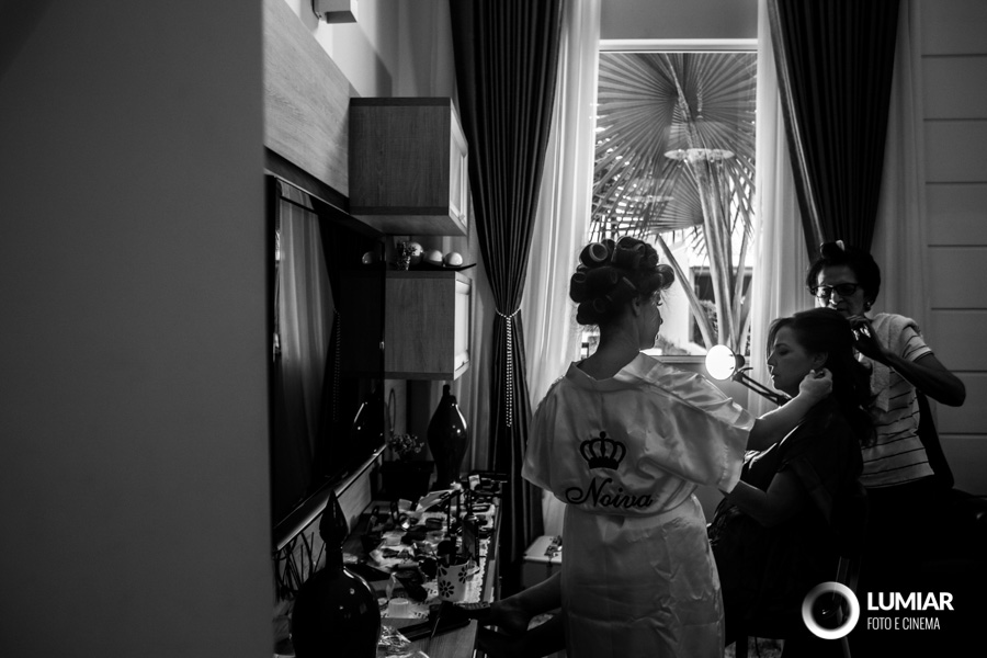 mãe e filha no making of