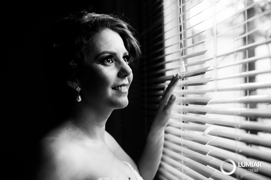 noiva se prepara para casamento