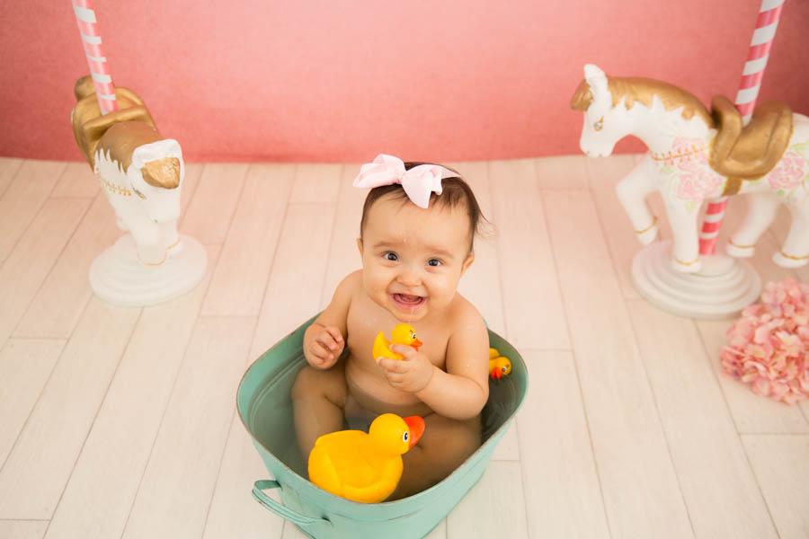 ensaio de smash the cake