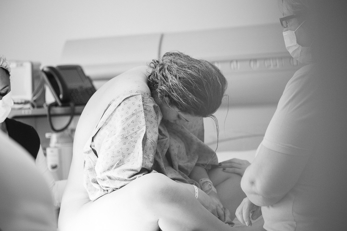 acompnhamento de foto de parto