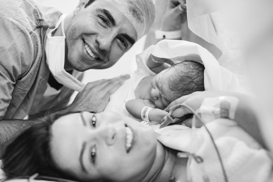 registro fotografico de parto