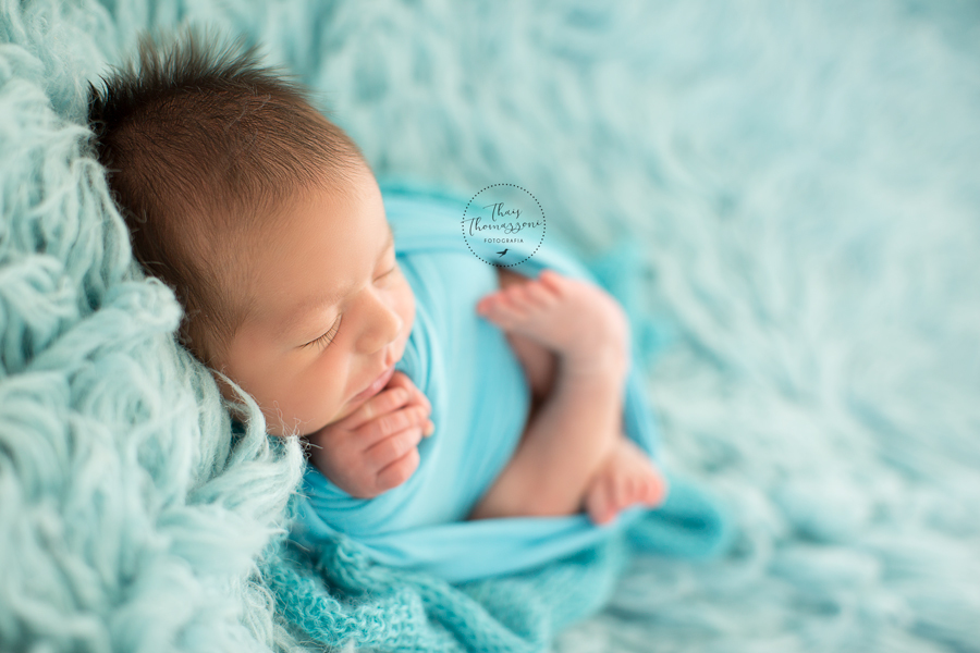 fotografia de newborn de menino