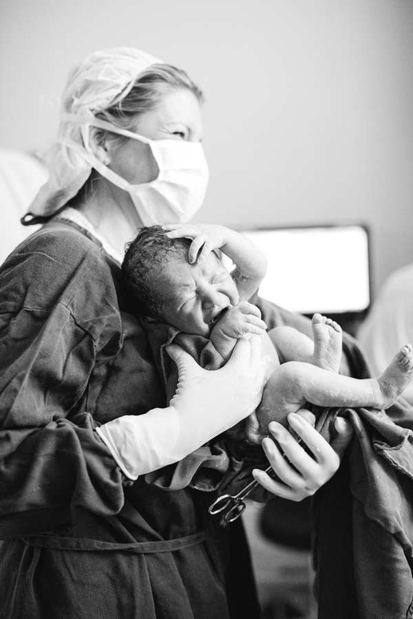 a emoção da fotografia de parto