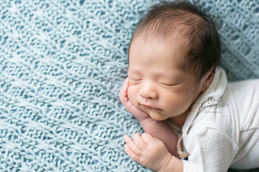 ensaio de bebe recem nascido chines