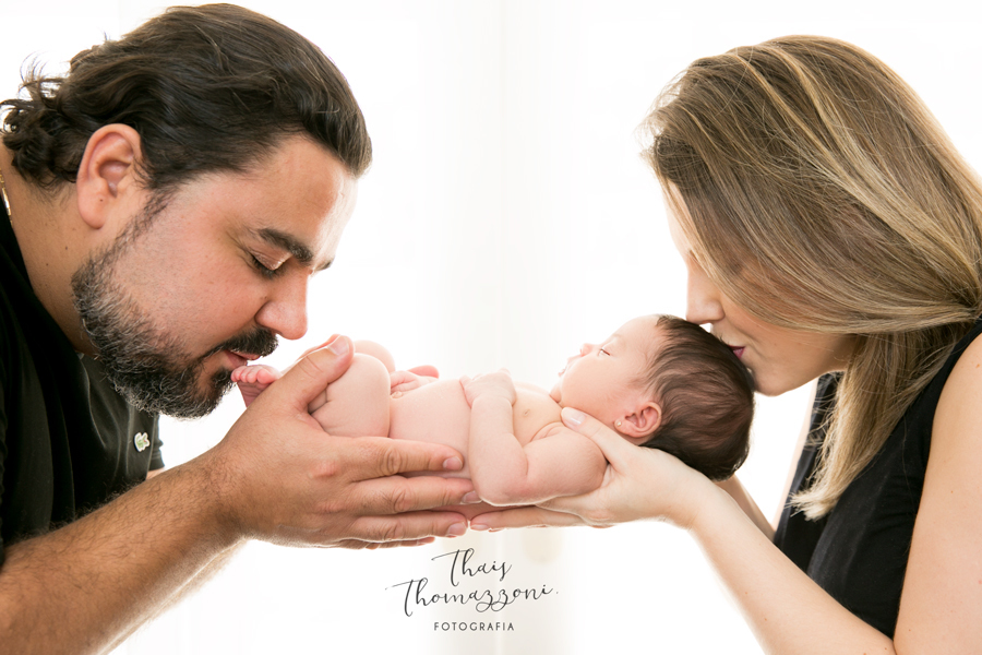 Estudio profissional de ensaio de Newborn