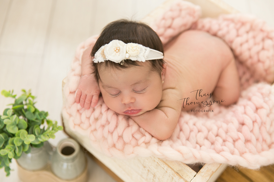 detalhes da fotografia newborn