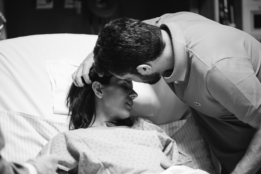 registro de fotos de parto