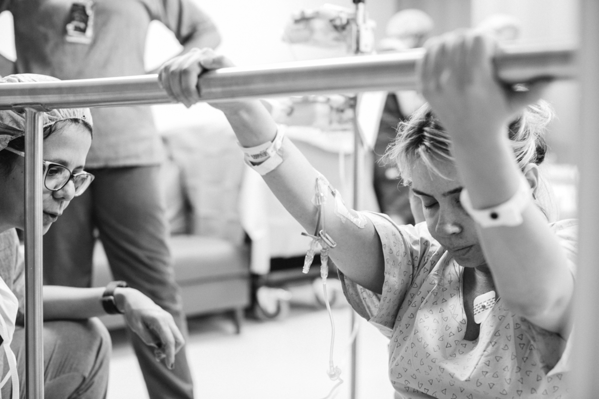 trabalho de parto acompanhado por fotografo