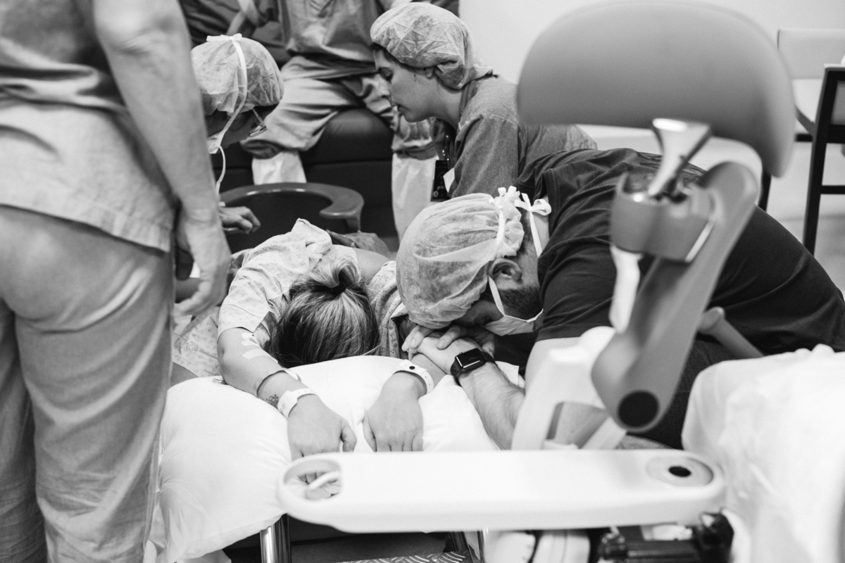 registro fotografico do parto