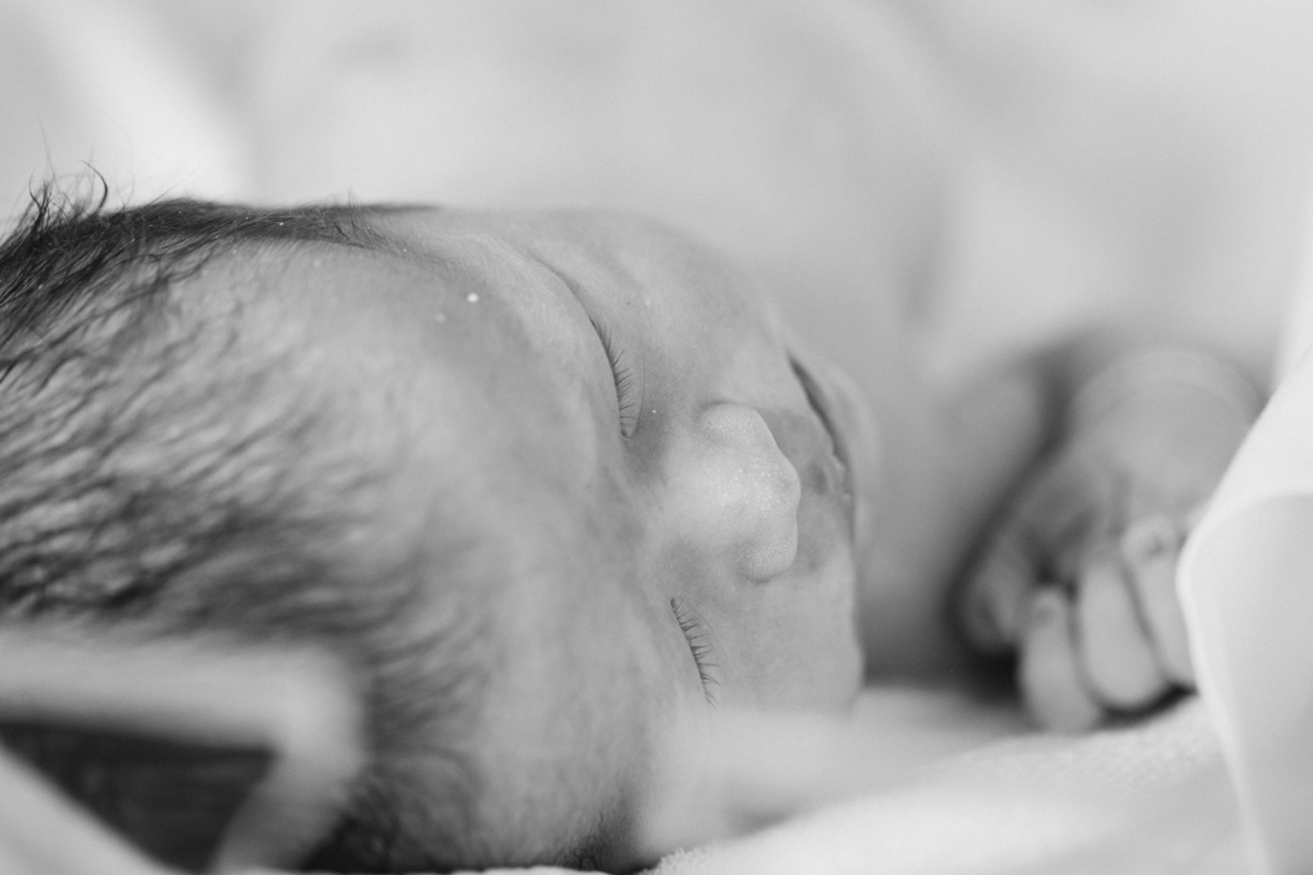 detalhes de um recem nascidos