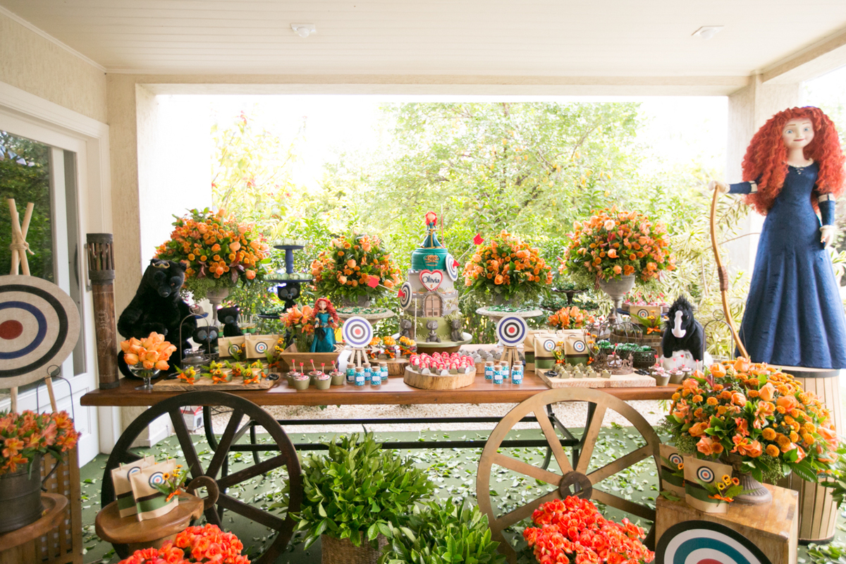 festa infantil tema valente