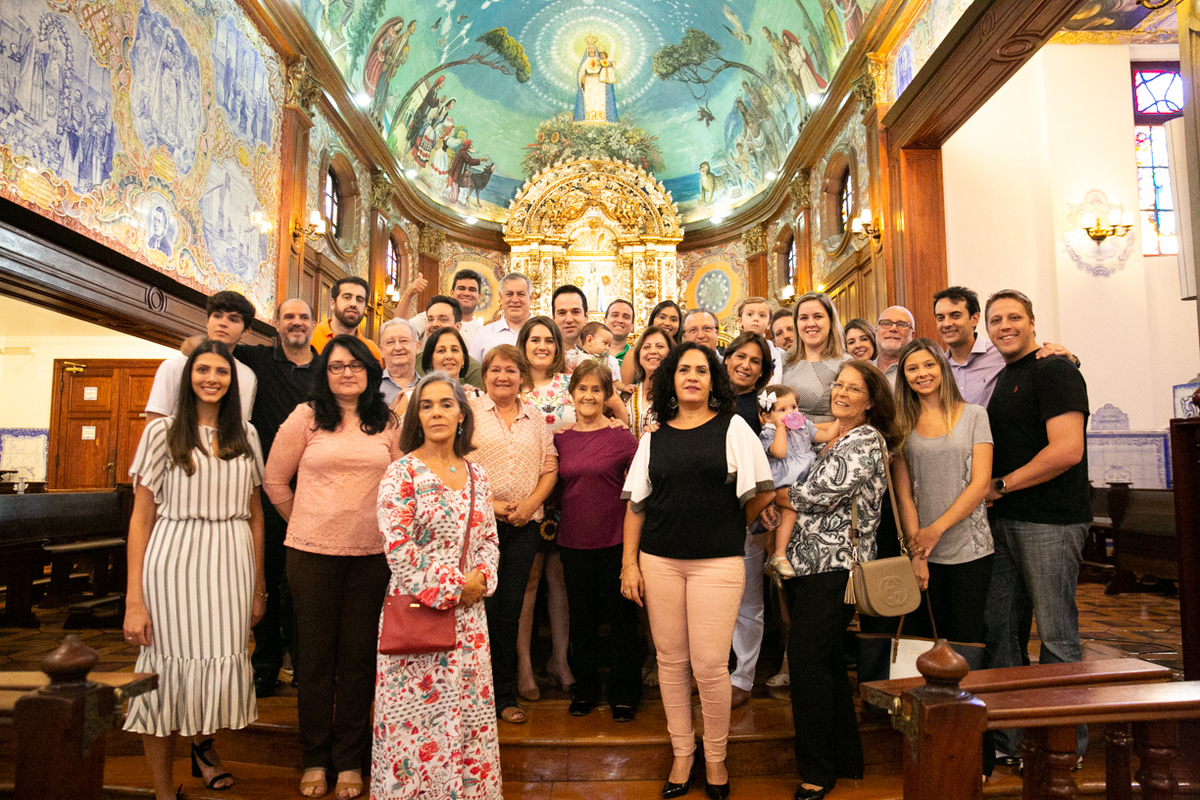 Batismo na Paroquia nossa senhora do Brasil