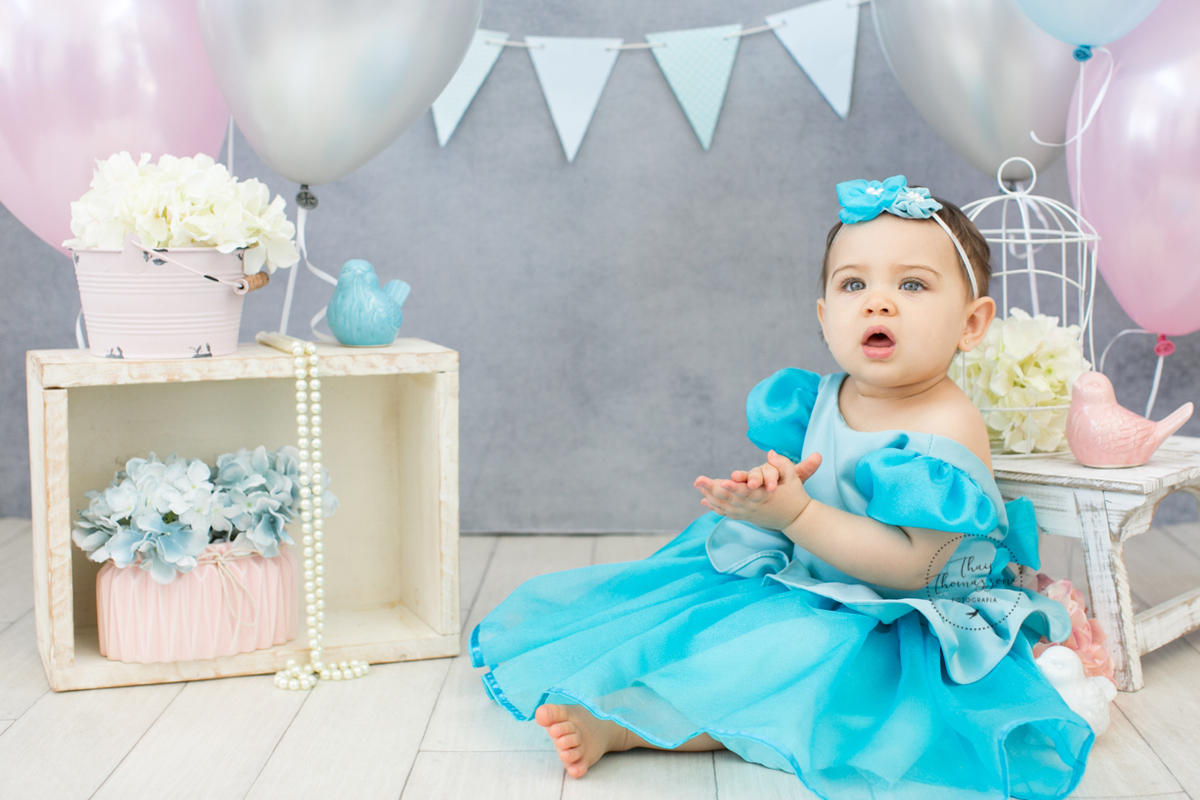 ensaio de smash the cake