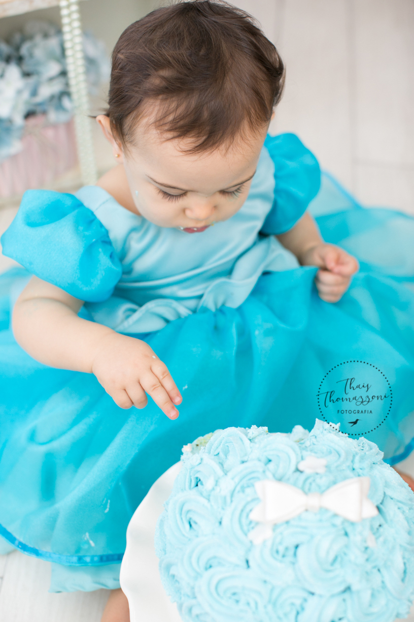 ensaio de smash the cake