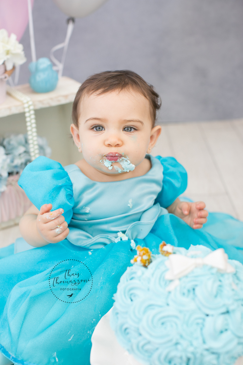 ensaio de smash the cake