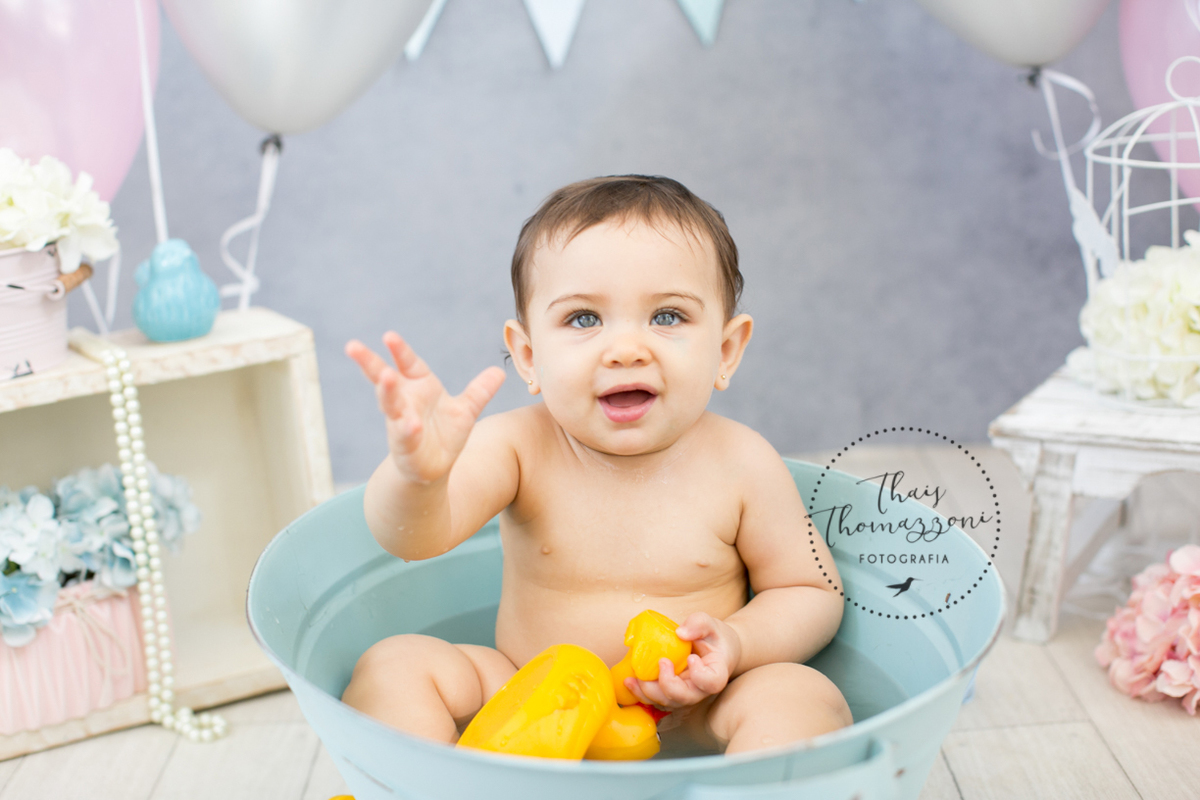 ensaio tematico de smash the cake