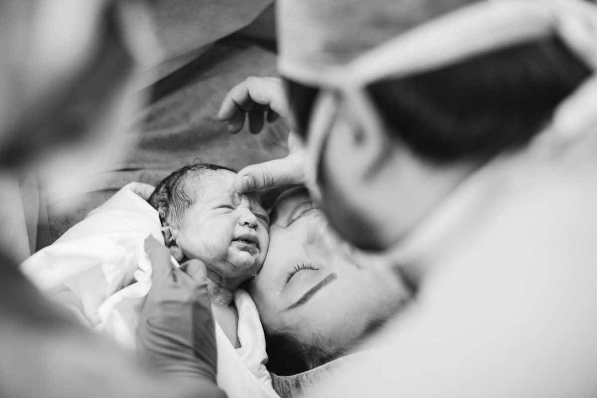 os primeiro minutos após o nascimento