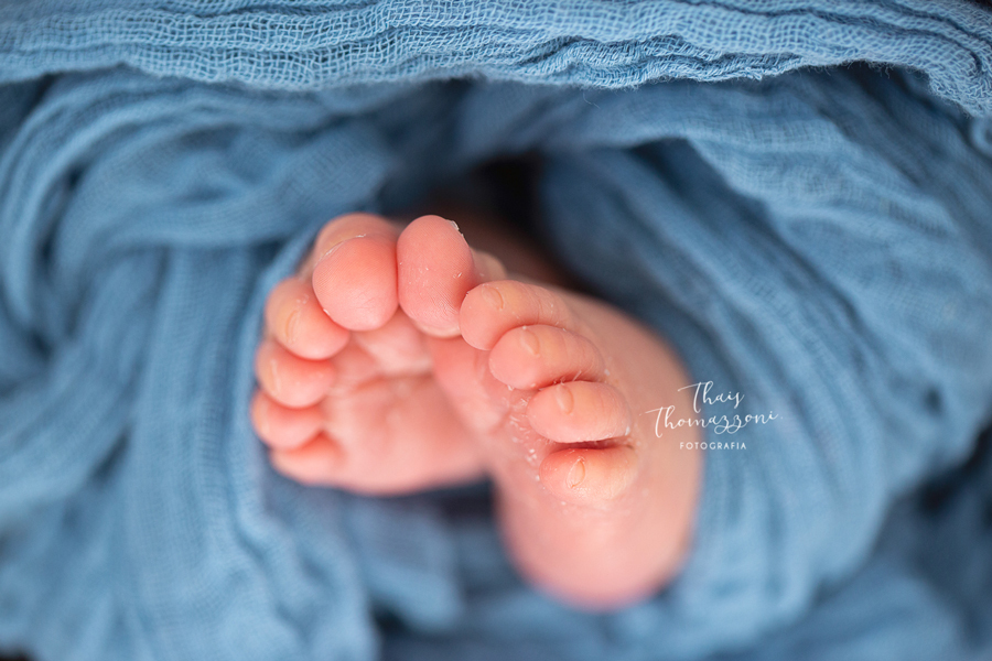 detalhes do ensaio newborn