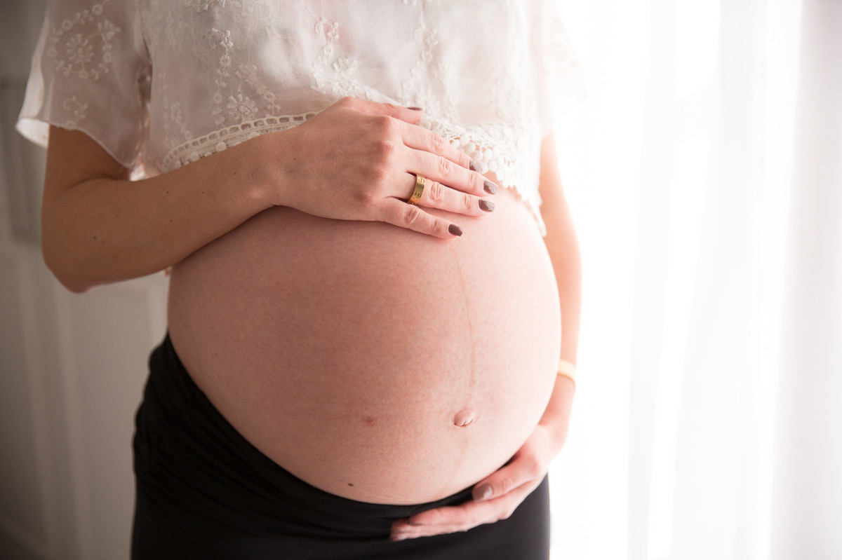 fotografia de gravida