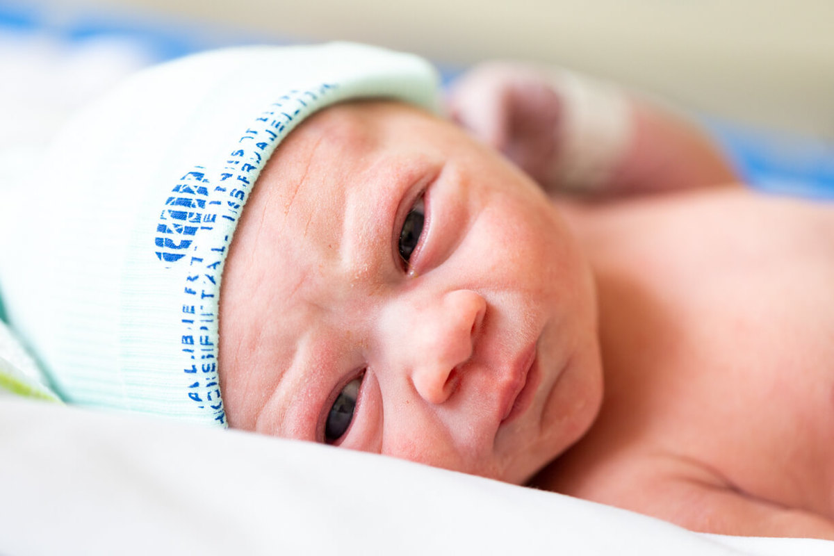 fotografia de bebe recem nascido