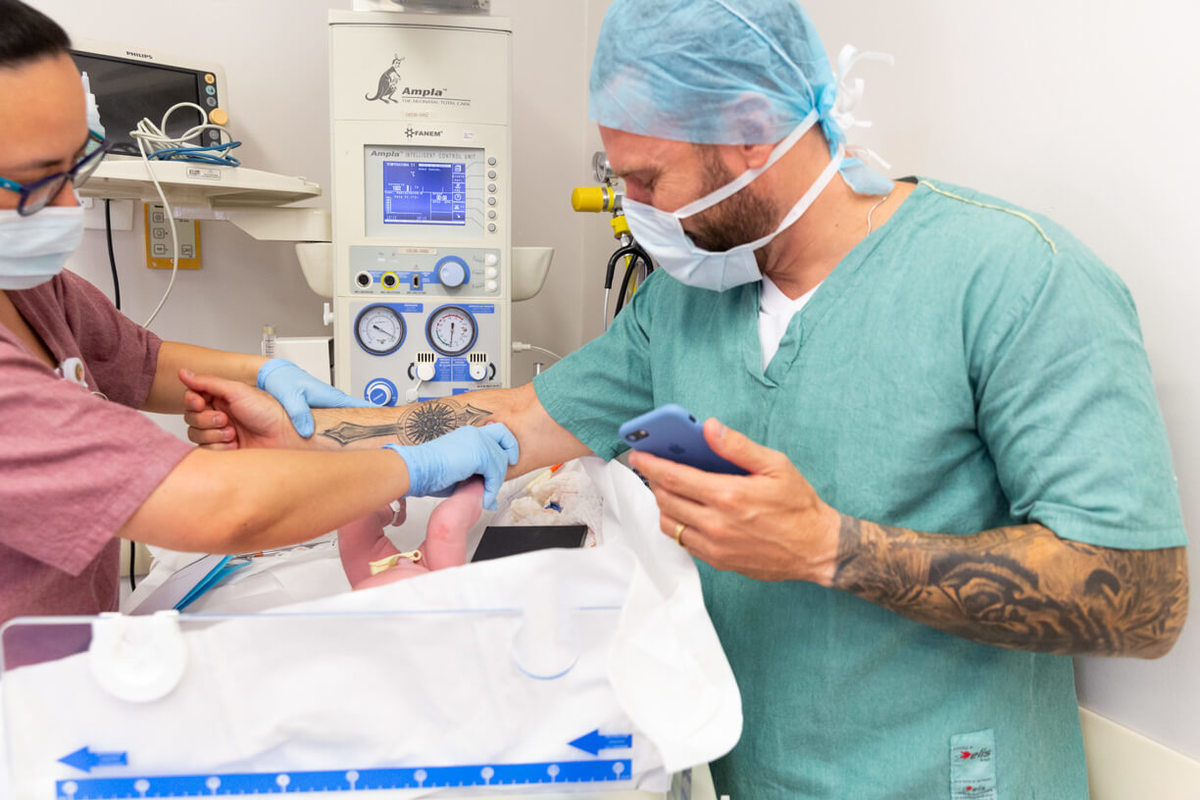 fotografa especializada em partos