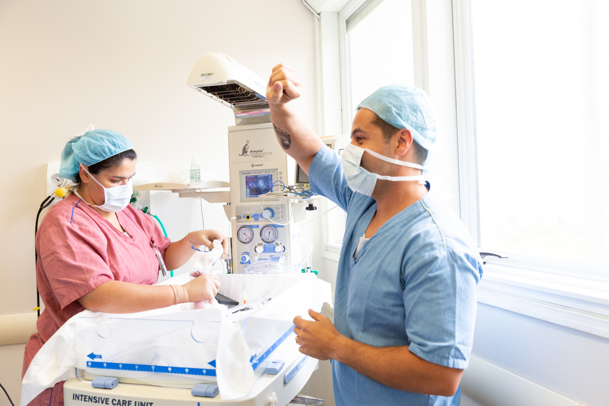 emocão do nascimento do bebe