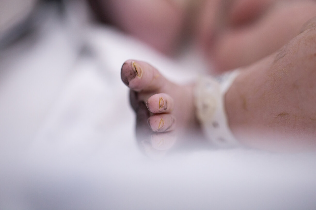 registrando os primeiros minutos de vida