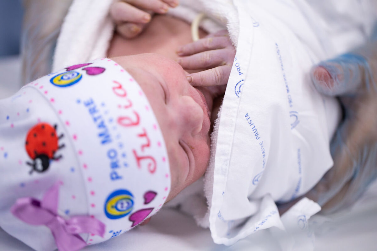 baby Julia - maternidade pro matre