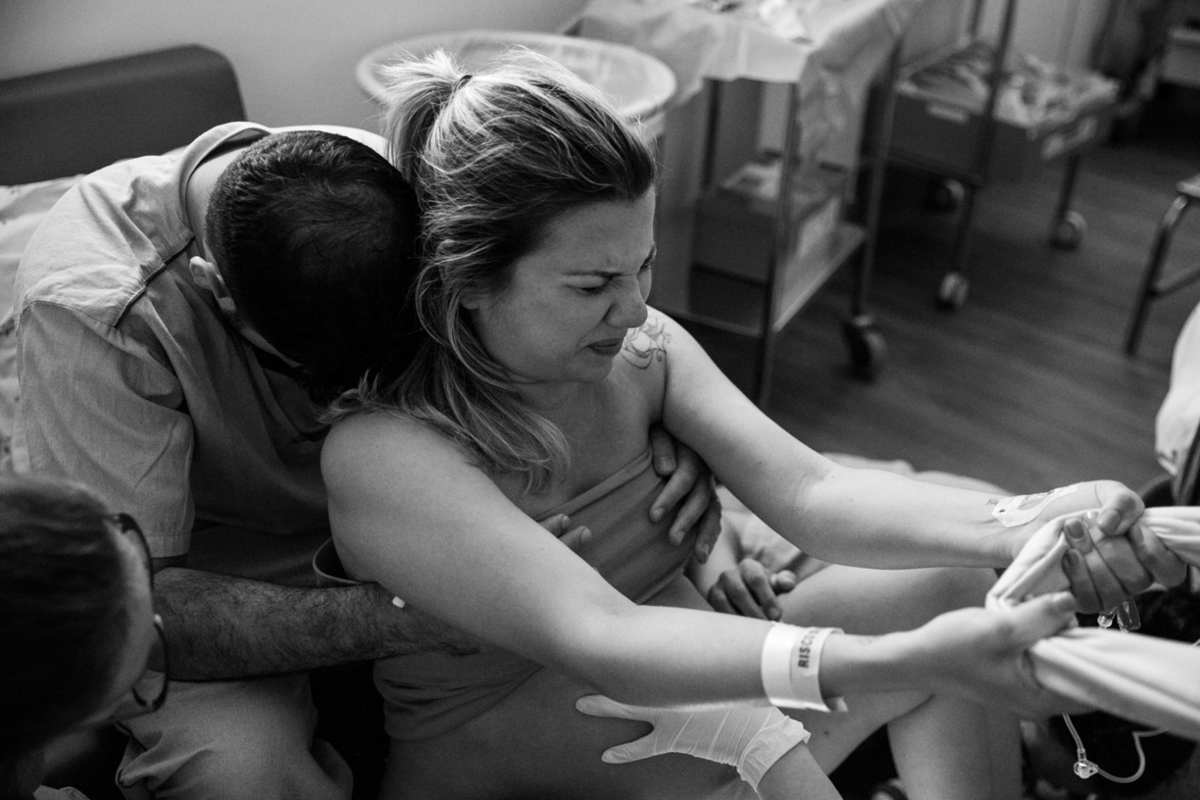 fotos de trabalho de parto