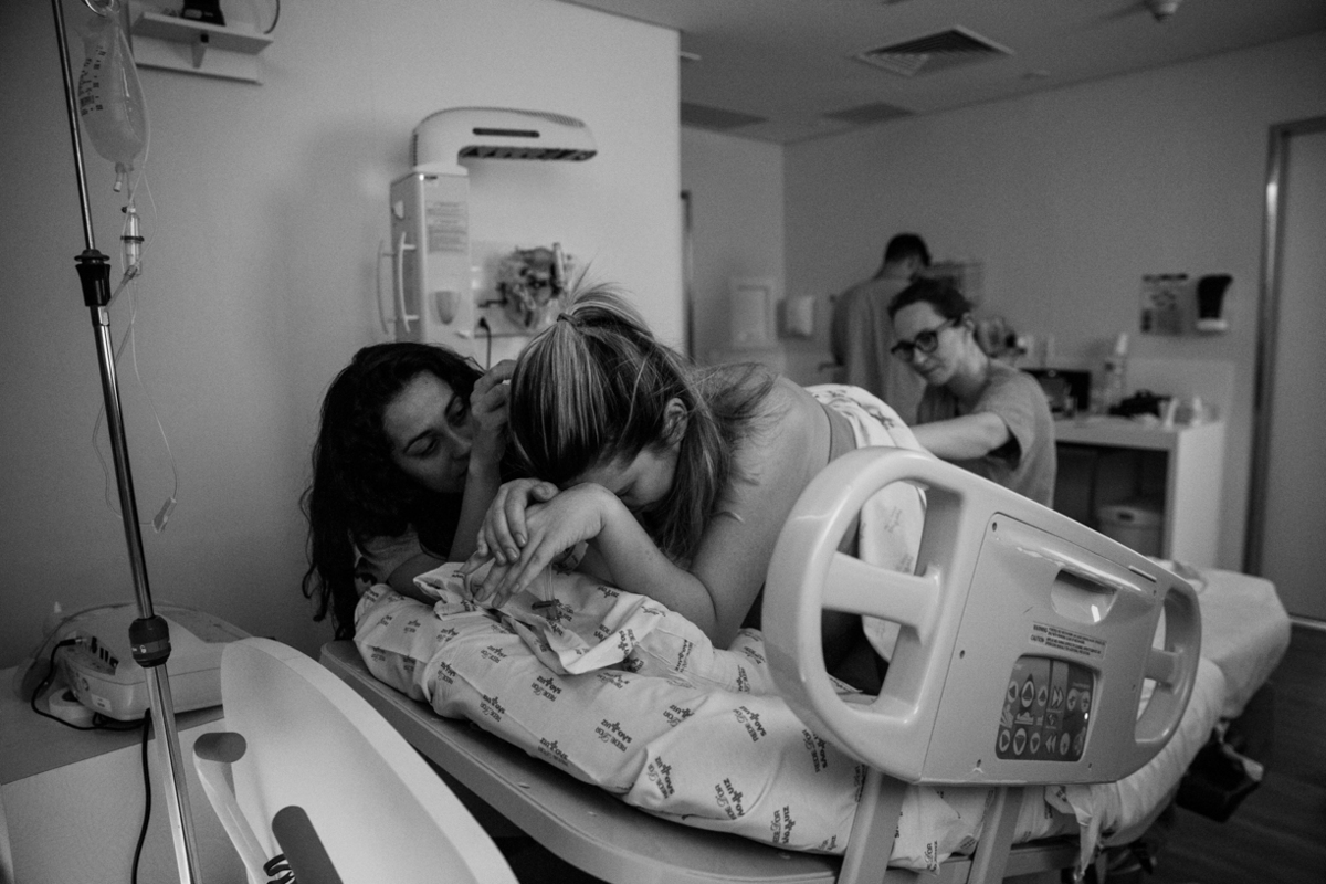 fotos de parto normal