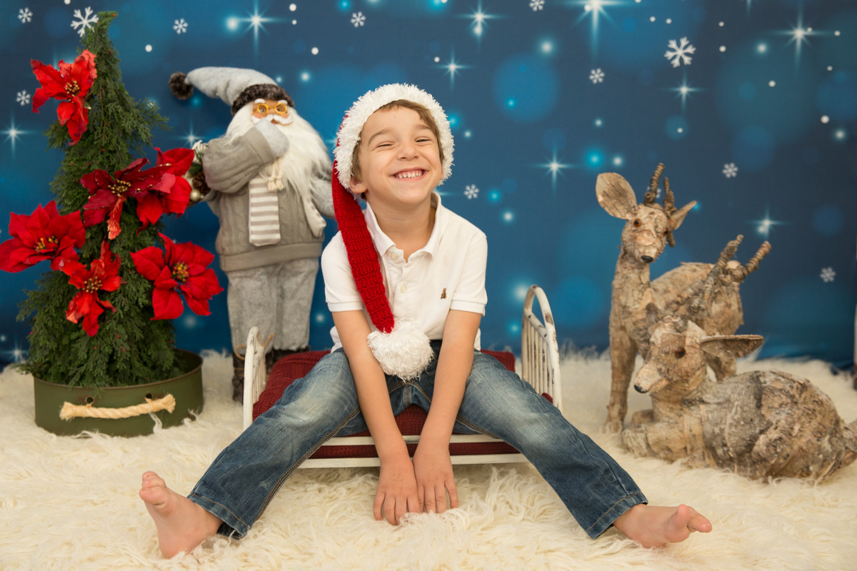 Mini ensaio de natal