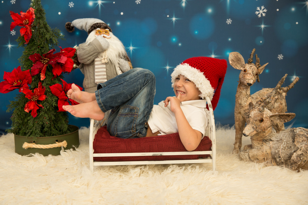 fotografia infantil de natal