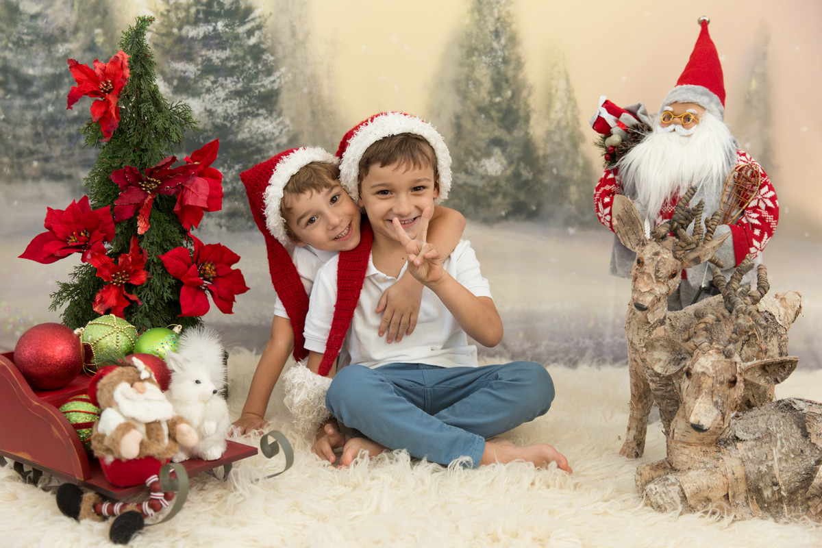fotos de criança de natal
