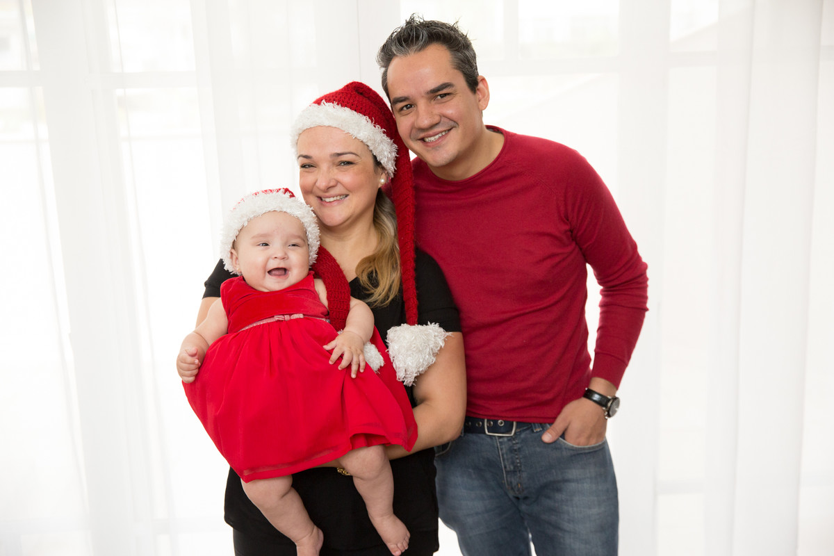 mini ensaio de natal