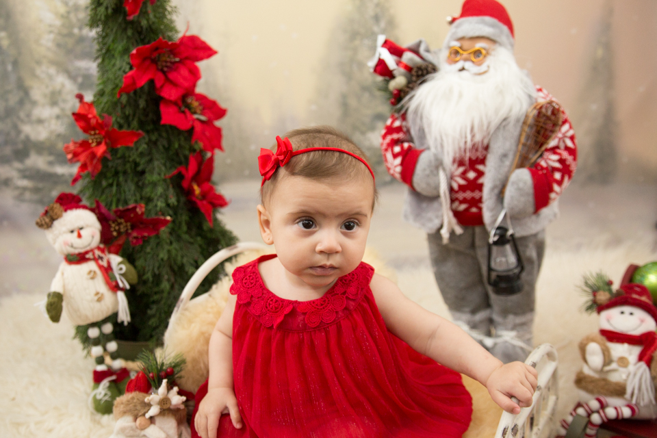 mini ensaio de natal