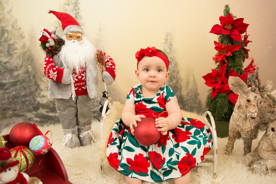 mini ensaio de natal