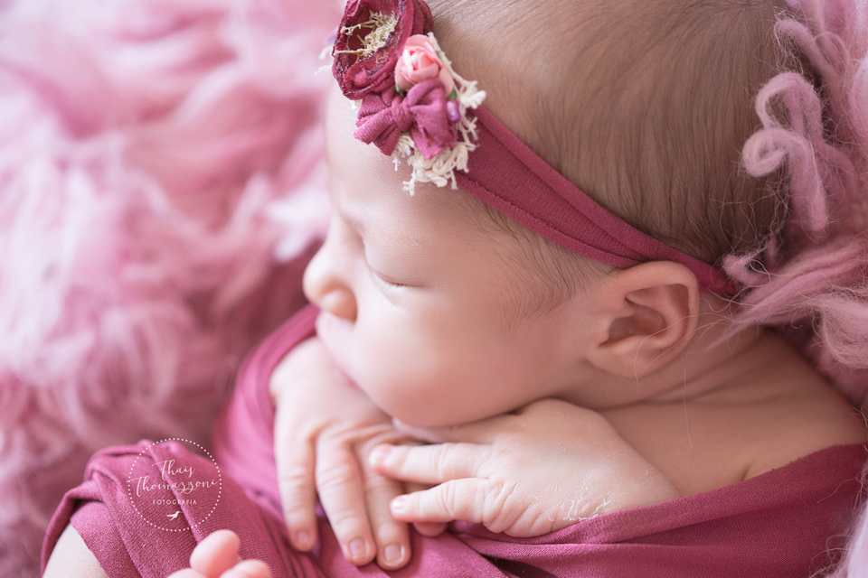 fotos de newborn de menina