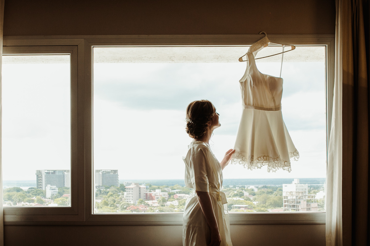 foto de casamiento en el hotel dazzler Paraguay