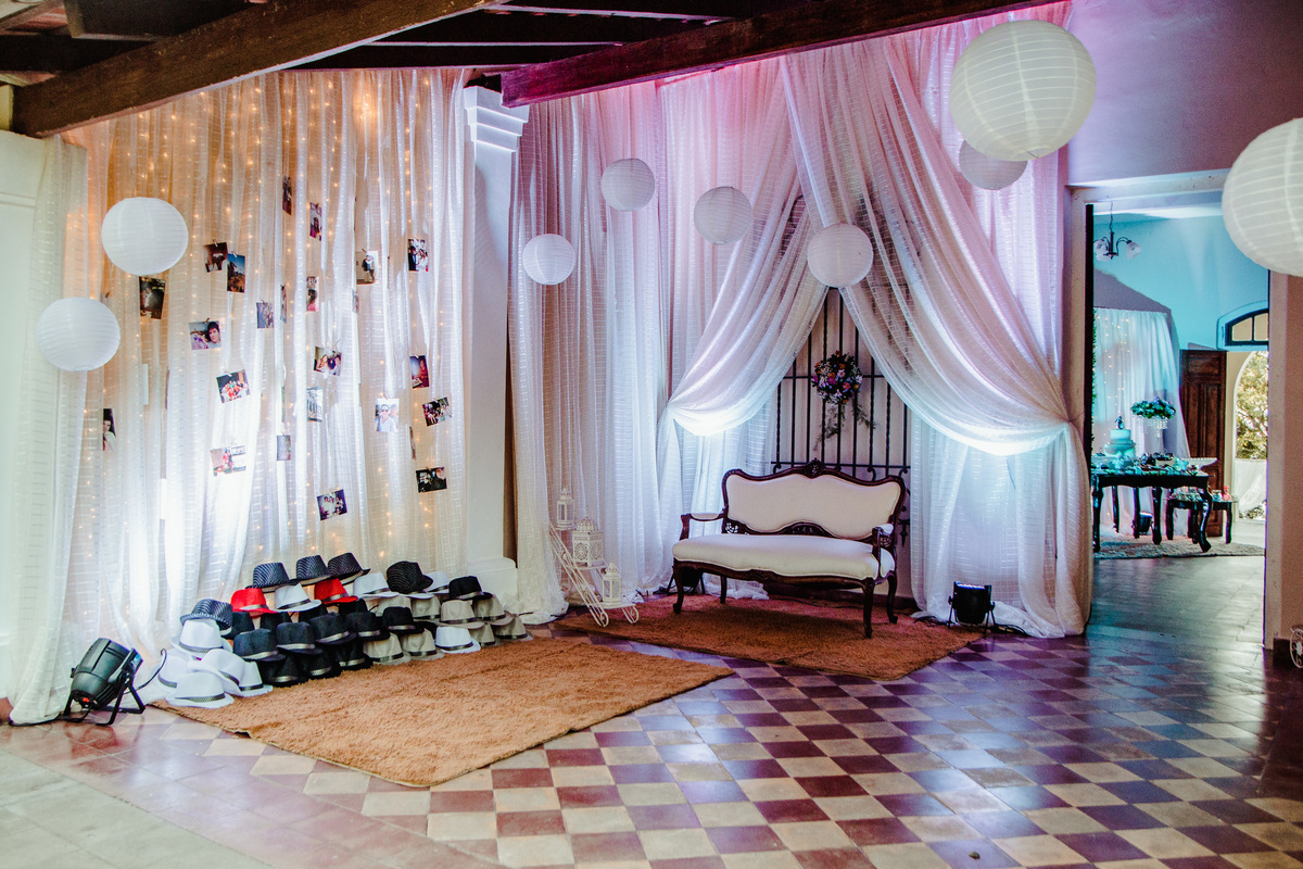 hermosa decoración para casamiento en Paraguay