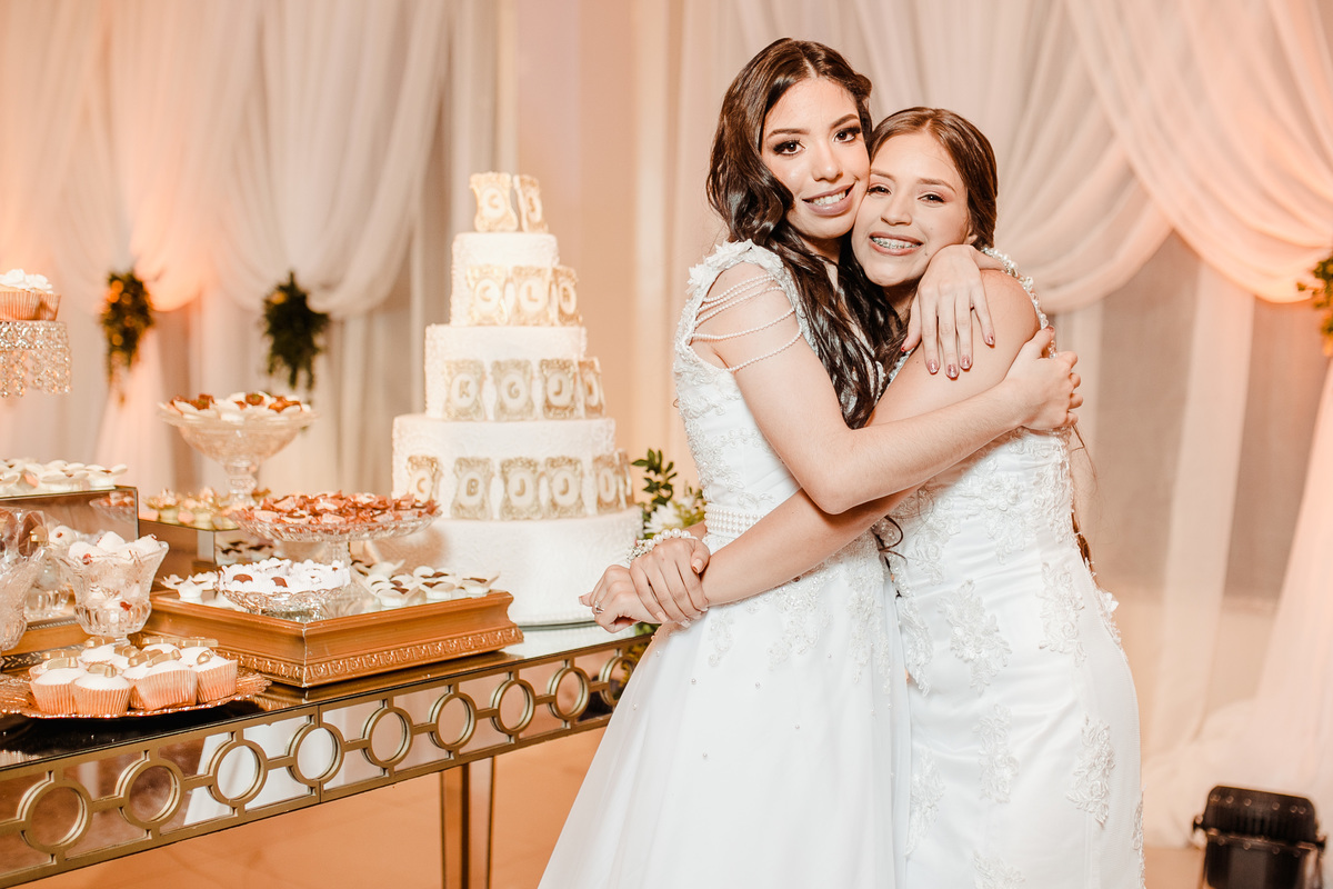 foto con la mejor amiga en la Riviere